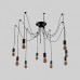 Chandelier Vintage Design Bulbs Included Living 10 Lights  