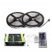 ZDM™ 2×5M 150X5050 SMD RGB LED Strip Light and 44Key Remote Controller and 5A Power Supply (AC110-240V)  