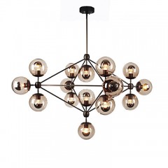 Ecolight™ Chandeliers 15 Lights/Glass Ball Lights/ Retro Living Room / Hallway / Outdoors / Garage Metal  