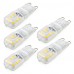 4W G9 LED Bi-pin Lights T 14 SMD 2835 300-360 lm Warm White / Cool White Decorative AC 220-240 V 5 pcs  