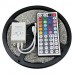 ZDM™ Waterproof 5M 300X5050 SMD RGB LED Strip Light with 44Key Remote Controller (DC12V)  