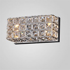 Modern Simplicity K9 Crystal Wall Lights G9 Living Room Restaurant Kids Room Bedroom Bedside Lamp  