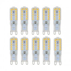 10 pcs YWXLight Dimmable 6W G9 LED Bi-pin Lights T 22 SMD 2835 450-550 lm Warm White / Cool White (AC 220V / AC 110V)  