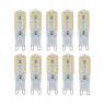 10 pcs YWXLight Dimmable 6W G9 LED Bi-pin Lights T 22 SMD 2835 450-550 lm Warm White / Cool White (AC 220V / AC 110V)  