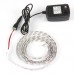 LED Grow Lights  DC12V Growing LED Strip light 2m non waterproof Plant Growth Light Set with Adapter  