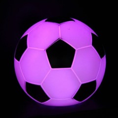 6.5CM Christmas 7 Colour Football Battery A Night Light  LED Lamp 1PC  