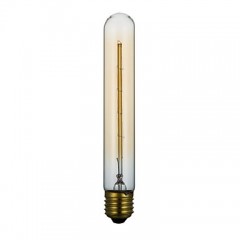 E27 40w Creative Tube Type Incandescent Light Bulbs Classic Silk Reeling Bulb  