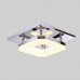 8w Led Acrylic Flush Mount, 1 light, Modern Acrylic Electroplating Stainless Steel  