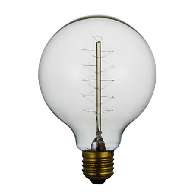 40W E27 Edison Retro Light Bulb ST64 G95(220-240V)  