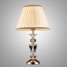 SL® Iron Desk Lamp with Crystal Pillar Cloth Shade Classic Lighting  