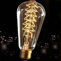 60W E27 Retro Industry Incandescent Bulb Edison Style  