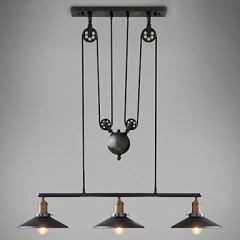 UMEI™ LED Pendant Lights Vintage 3 Lights ST64 Bulbs Included Up and Down system for Living Room / Bedroom  