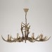 8 Heads Retro Antler Chandelier Lamp Mule Deer Pedant Lamp Fit for the Hotel / Coffee Room Decorate Chandelier Light  