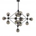 Ecolight™ Chandeliers 15 Lights/Glass Ball Lights/ Retro Living Room / Hallway / Outdoors / Garage Metal  