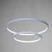 Dimmable Led 50W Pendant Light/ Modern Design/ LED Ring/ 220V~240/100~120V/Special for office,Showroom,LivingRoom  