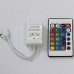 Waterproof 5M 150X5050 SMD RGB LED Strip Light and 24Key Remote Controller and 3A EU Power Supply (AC110-240V)  