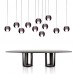 Max 3W Pendant Light ,  Modern/Contemporary Chrome Feature for Crystal Metal Living Room / Dining Room / Kids Room / Entry / Outdoors  