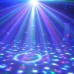 6X3W RGB LED MP3 DJ Club Pub Disco Party Crystal Magic Ball Stage Laser Light(AC100-240V)  