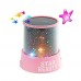 Starry Night Sky Projector Colorful LED Night Light (Random Color,Powered by 3 AA Battery)  