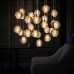 Max 3W Pendant Light ,  Modern/Contemporary Chrome Feature for Crystal Metal Living Room / Dining Room / Kids Room / Entry / Outdoors  