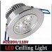 MORSEN®HOT! 5Pcs  Downlights Leds Dimmable 6W  600LM  Auminium Lled Downlight Celing Light Cool/Warm  White  