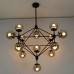 Ecolight™ Chandeliers 15 Lights/Glass Ball Lights/ Retro Living Room / Hallway / Outdoors / Garage Metal  