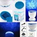 Led Night Light Projector Ocean Daren Waves Projector Projection Lamp With Speaker  