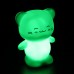 6.5*6.5*8CM Christmas  Lovely Small Colorful Happy Cat Can Household Decorative The Lantern Festival Light LED Lamp  