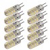 1.5W G4 LED Corn Lights T 24 SMD 3014 100-120 lm Warm White / Cool White Dimmable DC 12 V 10 pcs  