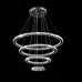 LED Crystal Pendant Lights Ceiling Lighting Clear Crystal Round 4 Rings 20CM 40CM 60CM 80CM LED Source Fixtures  