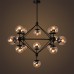 Ecolight™ Chandeliers 15 Lights/Glass Ball Lights/ Retro Living Room / Hallway / Outdoors / Garage Metal  