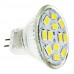 6W GU4(MR11) LED Spotlight MR11 12 SMD 5730 570 lm Warm White / Cool White DC 12 V 10 pcs  