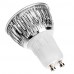 5W GU10 LED Spotlight MR16 4 High Power LED 330 lm Warm White / Cool White AC 85-265 V 1 pcs  