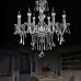 3W Chandelier ,  Traditional/Classic / Vintage Electroplated Feature for Crystal CrystalLiving Room / Bedroom / Dining Room / Kitchen /  