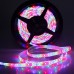 5M 16.4ft Waterproof RGB 300x5630 SMD LED  Flexible LED Light Strips +24 Key IR 12V 2A Power Supply AC100-240V  