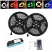 ZDM™ 2×5M 150X5050 SMD RGB LED Strip Light and 44Key Remote Controller and 5A Power Supply (AC110-240V)  