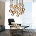 Max 3W Pendant Light ,  Modern/Contemporary Chrome Feature for Crystal Metal Living Room / Dining Room / Kids Room / Entry / Outdoors  