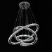 LED Crystal Pendant Lights Ceiling Lighting Clear Crystal Round 4 Rings 20CM 40CM 60CM 80CM LED Source Fixtures  