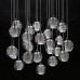 Max 3W Pendant Light ,  Modern/Contemporary Chrome Feature for Crystal Metal Living Room / Dining Room / Kids Room / Entry / Outdoors  