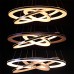 UMEI™ Modern Pendant Lights LED 3 Rings Pendant Lamp for Living Room / Bedroom / Study Room/Office Acrylic  