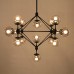 Ecolight™ Chandeliers 15 Lights/Glass Ball Lights/ Retro Living Room / Hallway / Outdoors / Garage Metal  