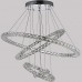 LED Crystal Pendant Lights Ceiling Lighting Clear Crystal Round 4 Rings 20CM 40CM 60CM 80CM LED Source Fixtures  