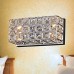 Modern Simplicity K9 Crystal Wall Lights G9 Living Room Restaurant Kids Room Bedroom Bedside Lamp  