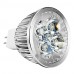 4W GU5.3(MR16) LED Spotlight MR16 4 High Power LED 360-400 lm Warm White / Cool White / Natural White Dimmable DC 12 / AC 12 V 10 pcs  