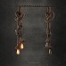 Pendant Lights Bulb Included  2 Lights Industrial wind restoring ancient ways is the cafe bar counter creative droplight  