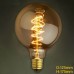 G125 wire around 60W bulb edison bulbs Bar Pearl tungsten bulb Edison light bulb retro decoration  