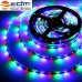 2×5M 300X2835  Waterproof LED SMD RGB LED Strip Light and 44Key Remote Controller and1BIN2 Connecting line(DC12V)  