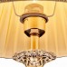 SL® Iron Desk Lamp with Crystal Pillar Cloth Shade Classic Lighting  