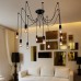 Chandelier Vintage Design Bulbs Included Living 10 Lights  