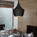 Pendant Light Retro Vintage Tom Dixon Design Black  